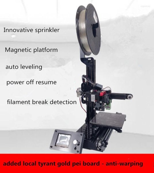 Принтеры T3 3D Printer DIY комплект металлическая плита и 12864 большой экраны Инновационный спринклер Специальный для TPU Filament Mks Mineboard