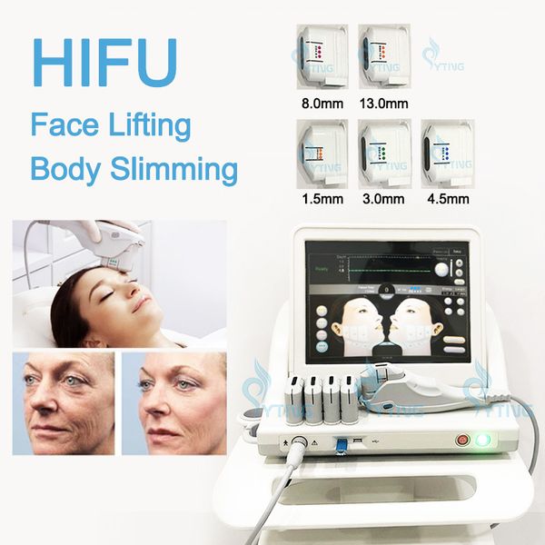 Hifu portátil Lifting facial Outros equipamentos de beleza para firmeza da pele do rosto e do corpo Ultrassom focalizado de alta intensidade antirrugas