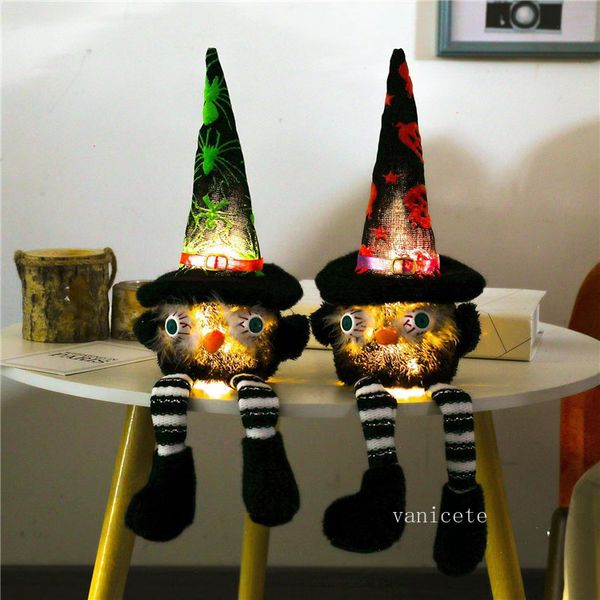 Decorazione per feste Halloween bambole luminose bambole puntate Atmosfera Atmosfera Ornamenti Ornamenti Props LT040