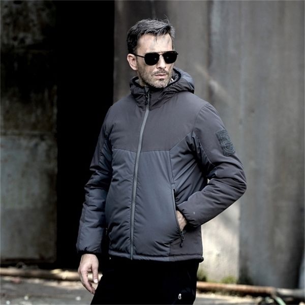 Mens Down Parkas giacca militare tattica per sport all'aria aperta giacca invernale da uomo in tessuto per escursionismo in campeggio 220919