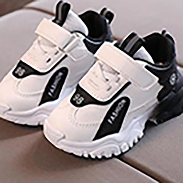 Dämpfung Kinder Größe 21-30 Lässige Turnschuhe Jungen Verschleißfeste Turnschuhe Mädchen Leichte Schuhe Babyschuhe mit Atmungsaktiv45pu