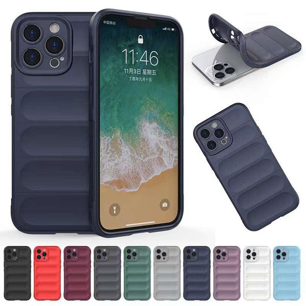 Для iPhone 14 Pro Phone Case Magic Shield Внутренняя волоконная броня для Apple 14 плюс 13 12 11