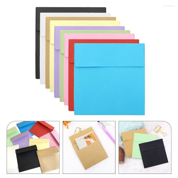 Envelopes de presente envelopes Cartões de envelope Self Seal Invitation Anúncios de livreleto Business Business Colored ColorfulBlank Square Greetings