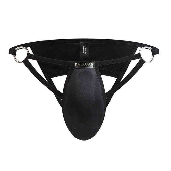 Costumi da bagno da uomo Sexy Push Up Crotchless Slip Uomo Perizoma Costumi da bagno Pene Pad Costumi da bagno Costume da bagno Intimo Uomo Tanga String Pantaloncini gay J220913