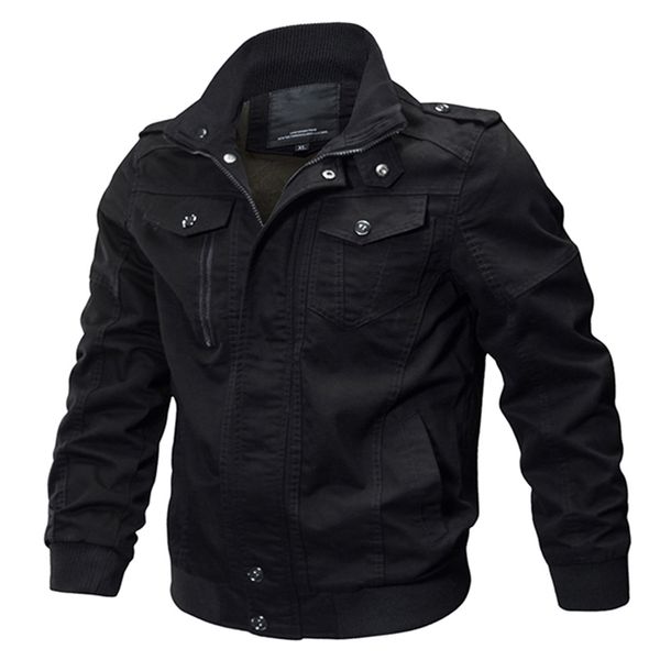 Herrenjacken, Militär-Bomberjacke, lässige Baumwolle, Herrenjacken, Mäntel, Armee-Herren-Slim-Fit-Pilotjacken, Casacas Para Hombre, Größe M-6XL, 220919