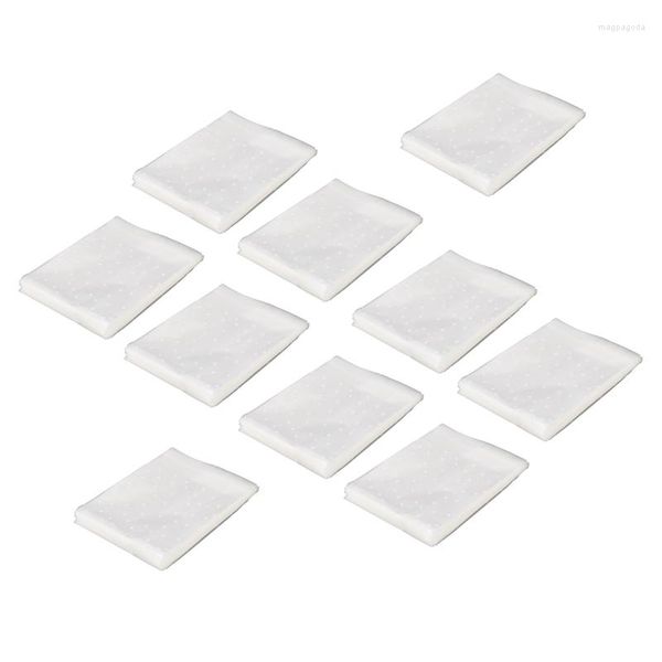 Geschenkpapier JFBL 1000 Stück gefrostete süße Punkte aus Kunststoff für Süßigkeiten, Kekse, Seife, Verpackung, Beutel, 10 cm