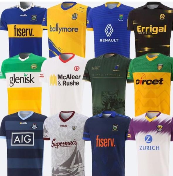 22/23 Gaa Rugby Jerseys Dublin Kilkenny Wexford Kerry Tyrone Meath Fermanagh Derry Roscommon Donegal Mayo Cork Galway Gaillimh Tipperary Ciobraio Arann Shirt