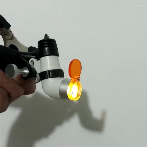 Scheinwerfer Scheinwerfer Dental Scheinwerfer Filter Orange Für Zahnmedizin LED Kopf Licht