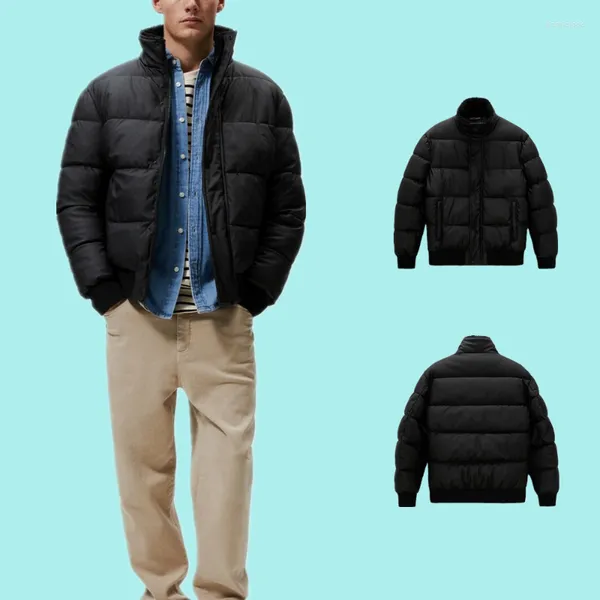 Piumino da uomo Parka da uomo 2022 Fodera in pile invernale Finta pelle Cotone rivestito Abbigliamento Pane Indumento Trendy Fashion Fluffy Warm