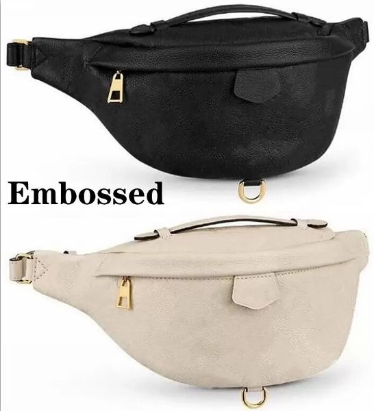 Diseñadores de lujo Bolso de cintura Cross Body Hombres Mujeres Bolsos de cinturón en relieve Ocio de negocios Fanny Pack Multifunción Retro Hombre Crossbody billetera bolsos bolso