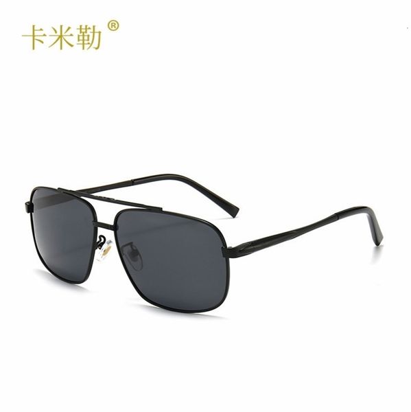 Sonnenbrillen Frankreich neue polarisierte Herrensonnenbrille Metallfarbfilm Trend Fashion Driving 2107 KML-Designer