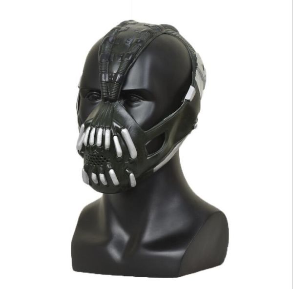 Партийная маски Bane Dark Knight Cosplay The Dark Knight Size Size Helmet Halloween Horror Prop Movie 220920