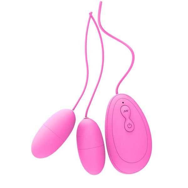 Компания красоты 20 скорость двойной вибрации яиц пуль-контроль Bullet Vibrator Мощный стимулятор клитора G-Spot Sexage Toys для женщин