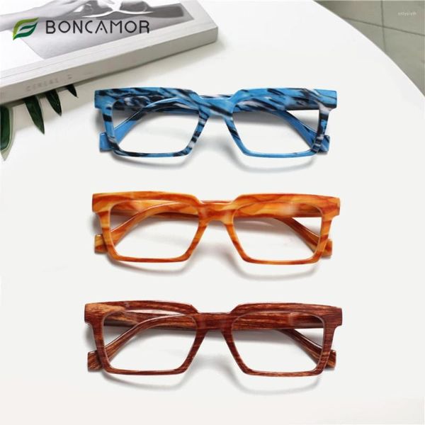 Sonnenbrille Boncamor Retro-Lesebrille für Frauen, blaues Licht blockierende HD-Computerspiele, Leser, Männer, verschreibungspflichtige Dioptrien-Brillen