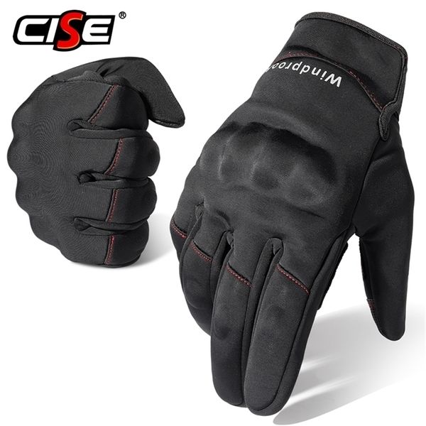 Fünf-Finger-Handschuhe, Touchscreen, Motorrad-Handschuhe, Moto, Motocross, Winter, thermisch, rutschfest, Motorrad, Reiten, Biker, winddicht, Schutzausrüstung, Herren und Damen, 220921