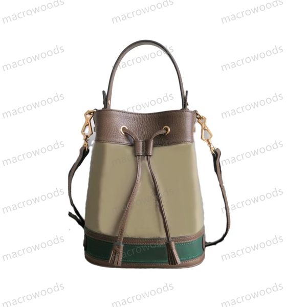 Women Luxury Bucket Bag String com designer de alça de ombro Handbag Crossbod