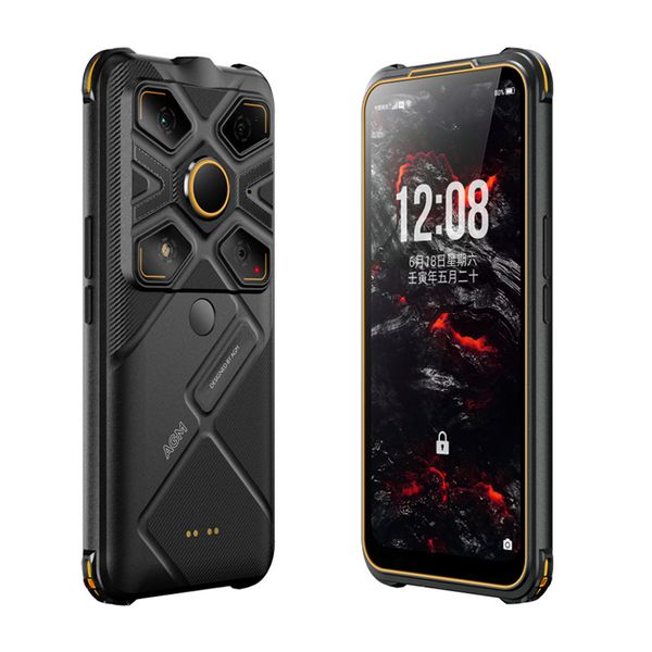 Original AGM G1S Pro 5G Mobiltelefon Infrarot-Thermografie 8 GB RAM 128 GB ROM Snapdragon 480 Android 6,53 Zoll LCD-Bildschirm 48 MP NFC IP68 Nachtsicht Outdoor-Smart-Mobiltelefon