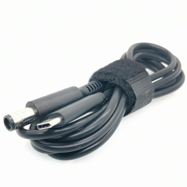 Компьютерные кабели 1PC USB 3.1 Тип C Женский до DC Power 7.4 5,0 мм мужской 1,5 млн. Фун -эмулятор Trigger Trigger Adapter Adapter Converter для ноутбука