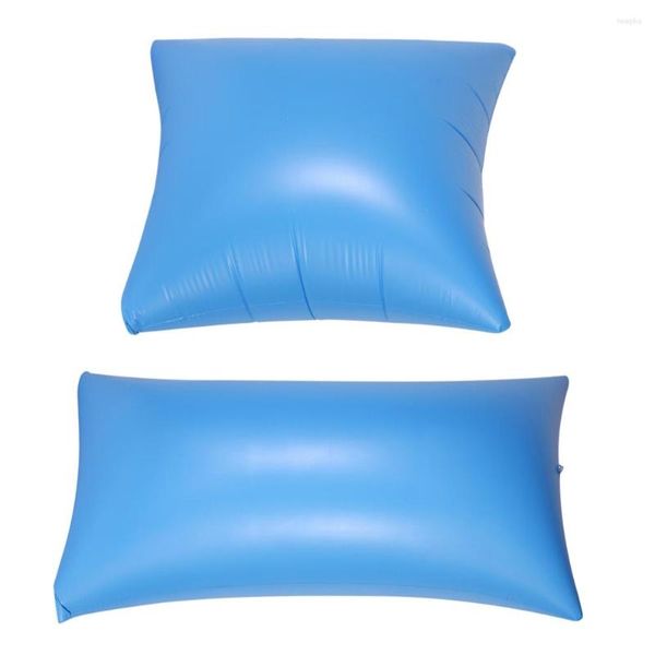 Flutuadores infláveis ​​travesseiros de piscina quadrada profissional/retangular nadar flutuando airbag almofada de almofada de colchões salva -vidas