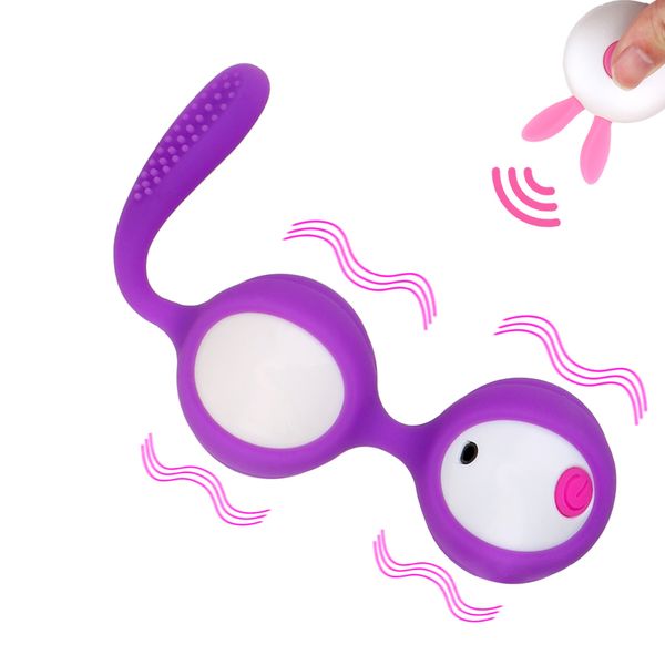 Articoli di bellezza Sfera vaginale Geisha Ben Wa Giocattoli sexy per le donne Vibratore Kegel intelligente a tre stadi Esercizio di serraggio della vagina