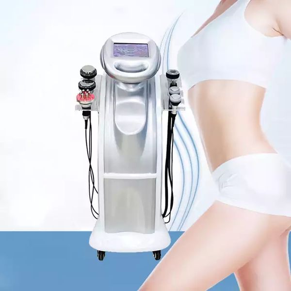 Çift Frekans Diğer Güzellik Ekipmanı 40K 80K Ultrason Liposuction Machine 25K kavitasyon vakumu 7 In 1 Yüz Liposuction Set Cilt Sıkma Cihazı