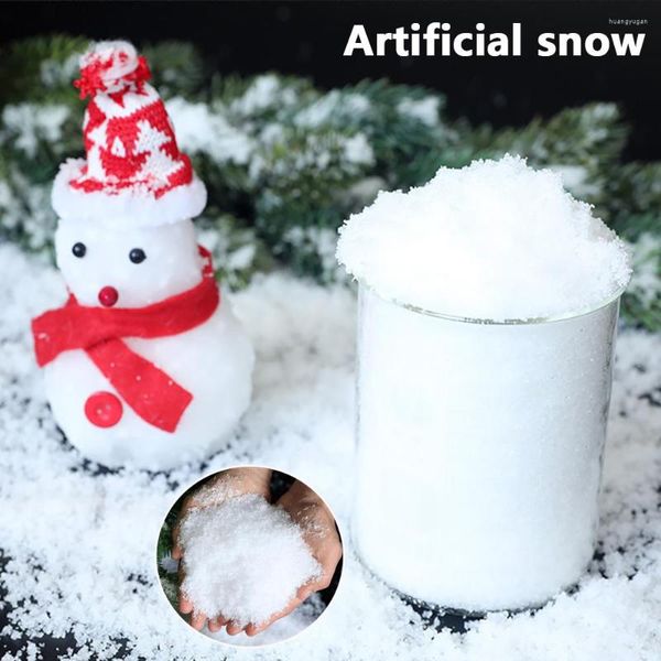 Decorações de Natal Merry Artificial Artificial Snow Home Decoration