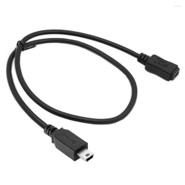 Cavi per computer Jimier Hi Speed USB 2.0 Mini 5 pin maschio a femmina cavo adattatore prolunga 50 cm 150 cm nero