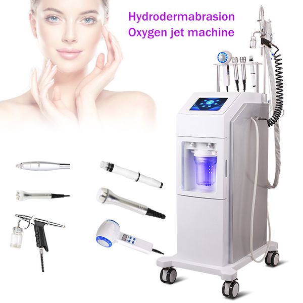 Hydra Master Hautverjüngung Hydro-Dermabrasionsmaschine Sauerstoffstrahl Peeling Pigmententfernung Mikrodermabrasionsmaschinen Kristall