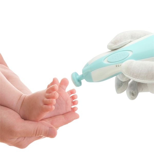 Nagelhautschere Baby-Nagelschneider Elektrischer Fingernagelknipser für Babys Nagelschneider für Kleinkinder mit LED-Licht Nagelknipser für geborenes Baby 220922