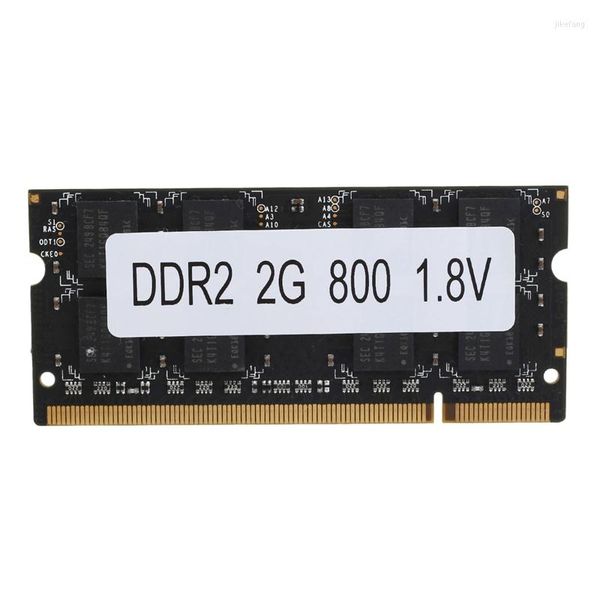 -Ddr2 2 GB RAM RAM 800MHz PC2 6400 SODIMM 1.8V 200 pinos para memória AMD