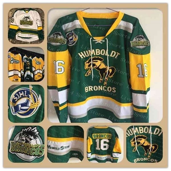 WSKT Humboldt Jerseys Hockey MacPherson 18 #HUMBOLDTRONG 3 Labelle de boa qualidade costura qualquer nome de nome S-S-XXXXL