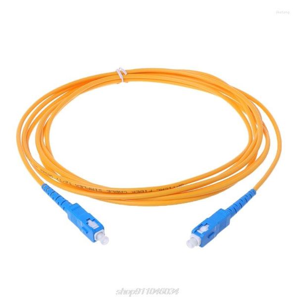 Cavi per computer SC/UPC-SC/UPC-SM Cavo jumper in fibra ottica da 3 mm Cavo patch di estensione monomodale F03 21 Drop