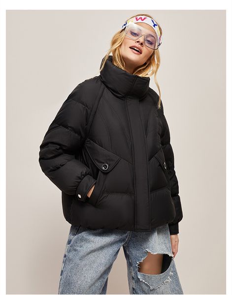 Winter-Damen-Designer-Daunenjacke, Outdoor, Freizeit, Sport, weiße Ente, Windschutz, wasserdicht, leicht, Parkas, warm halten, modischer Mantel, Kapuzen-Kapselbrotjacken, Eef