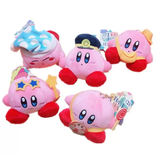 Spiel Anime Nette Stern Kirby Plüsch Puppe Spielzeug Mädchen Tasche Anhänger Dekoration ZM922