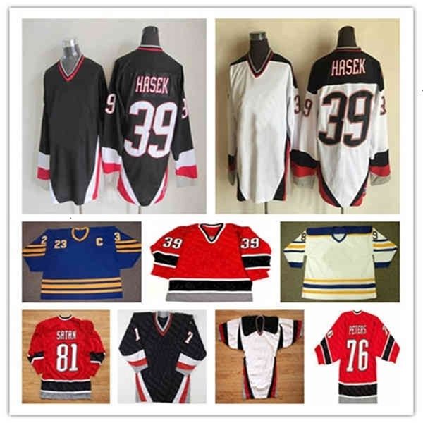 WSKT Buffalo Vintage Hockey Dominik Hasek Jersey 48 Даниэль Бриер 29 Джейсон Поминвилл 9 Дерек Рой Джейсон Вулли Брайан Кэмпбелл Кертис Браун