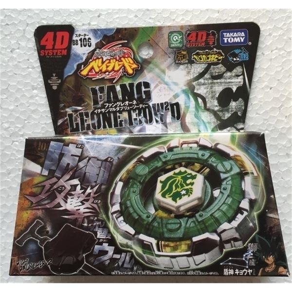 Spinning Top Tomy Japonês Beyblade Metal Fight BB106 Fang Leone 130W2d 220921