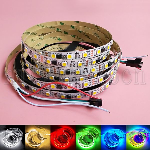 12V WS2811 5M 5050 Pixel LED Fita de tira flexível Light 150LEDS 300LEDS Magic endereçável CHASING IP20 IP20 NÃO SEMPREMA QUENTE QUENTE VERMELHO VERMELHO AZUL