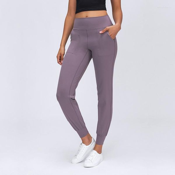 Активные брюки твердый цвет женщин спортивные тренировочные леггинсы йога.