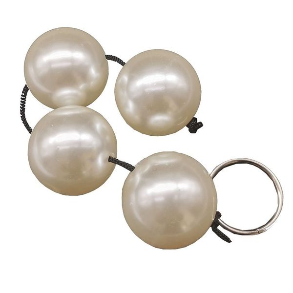 Giocattoli anali Big Dia 4cm Perline Filo fai-da-te Connect Balls Butt Plug con anello di coda e Sex Toy Shop per adulti. 220922