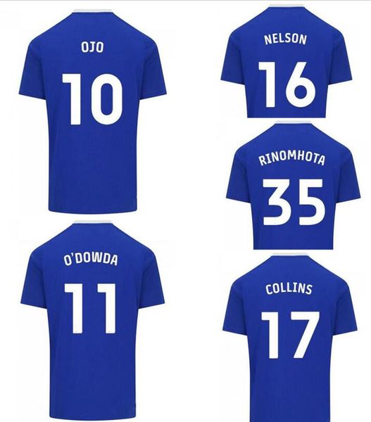 10 Ojo Soccer Jerseys Индивидуальные 2022 Тайские качественные рубашки Kingcaps местный интернет -магазин 11 O Dowda 17 Collins 16 Nelson 25 Филологен 35 Rinomhota