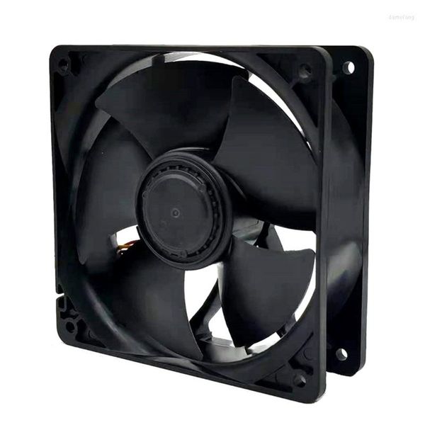 Computer Coolings CPU-Lüfter mit zwei Kugellagern, 12 V, 3 A, 12 cm, 12038 PWM, S7S9 vorne und hinten, 7000 U/min, 60 DB-A, 268,3 CFM