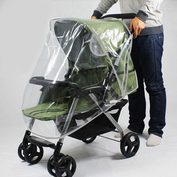 Peças de carrinho de carrinho de chuva de bebê capa infantil universal huschair capa de chuva à prova d'água para acessórios infantis para crianças