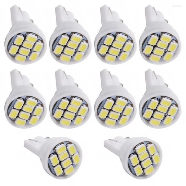 Pcs Driving Led 8 Smd 1206 8leds 8SMD Auto Interior Light Highway Lights Wedge Lighting DC 12V White Cob