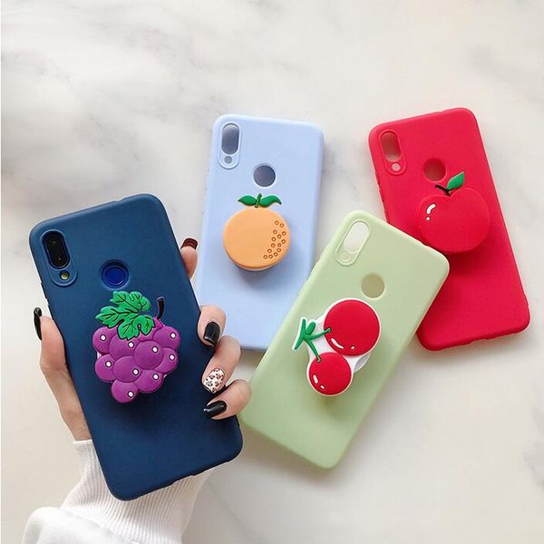 Supporto per telefono in silicone Cartoon Animal Simpatico cellulare Impugnatura flessibile Anello per dito Supporto espandibile Supporto per mix