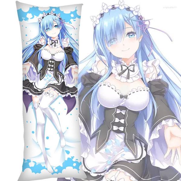 Caixa de travesseiro Data de uma capa de Dakimakura ao vivo Yamai Kaguya Yuzuru Personalize Casamentos de Anime Japonês de Anime Japonês Abraçando Casos de Corpo