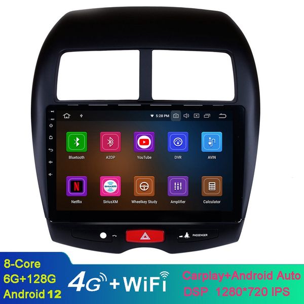 10,1 polegadas de carro Android Video Touchscreen GPS Navi est￩reo para Mitsubishi ASX 2010-2015 com WiFi Bluetooth Music USB Support DAB SWC