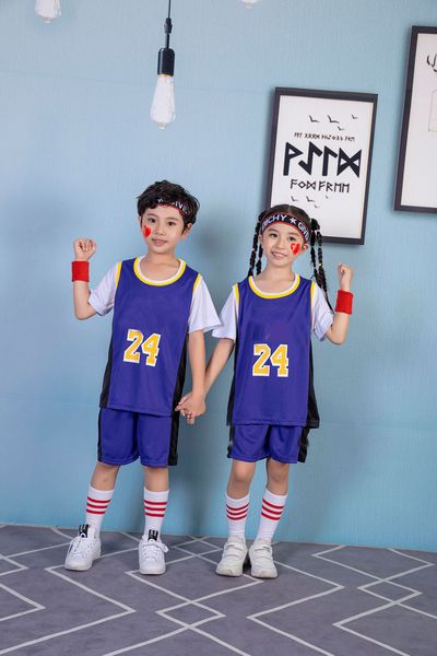 Fans Tops Tees 2 pezzi 23 24 3 30 Jersey Basketball Top Shirt Maglie Suit Bambino Kit YOUTH College Basketballs jerseyes Uniformi