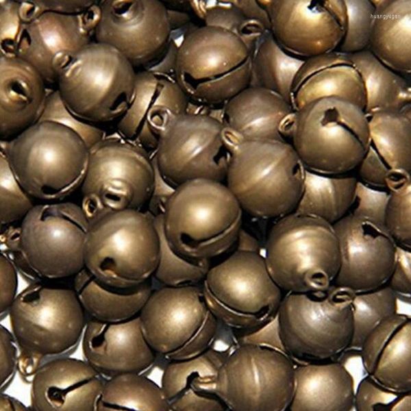 Parti Malzemeleri 10 PCS Bakır Avrupa Retro Bells DIY El Yapımı Mücevher Campanula Aksesuarları Ev İçin Düğün Noel Ağacı Süsleri