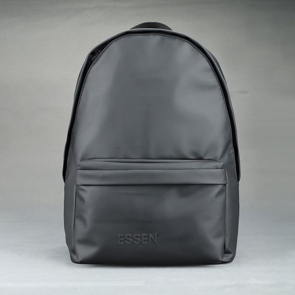 Herrenmode-Designer-Rucksäcke, Paare, Outdoor, Reisen, Schule, Leder, wasserdicht, Buchstaben, reinschwarzer Rucksack