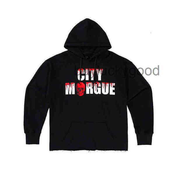 Herren Hoodies Sweatshirts Factory Outlet Luxus Designer Vlones Mode Herren und Damen Hoodies Dogfight Big v Print Oversize Hip Hop